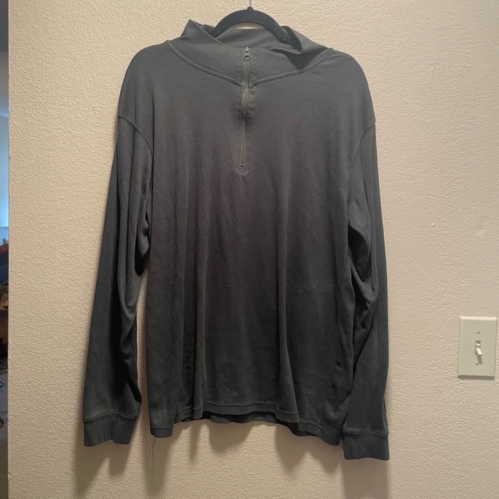 Great Northwest Clothing Company Olive Green Quarter Zip- XXL